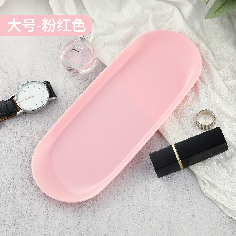 Ins風金色ステンレスアクセサリー盤女子寝室化粧品収納盤金属収納盤玄関置物|undefined