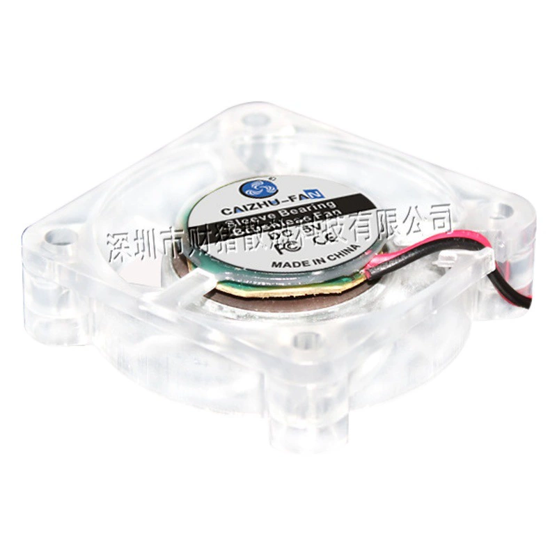 Вентилятор ДК моста видеокарты охлаждающего вентилятора 40 * 10ММ 24 в12в5в фабрики 4010 источника прозрачный Север-Юг