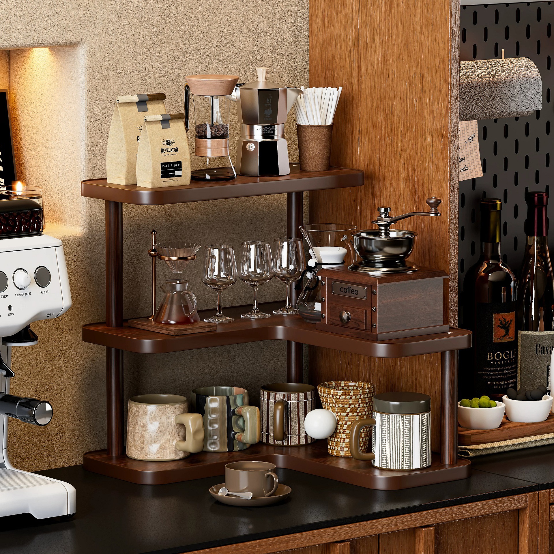 Corner Desktop Shelf, Multifunctional Multi-layer Household Table Top...