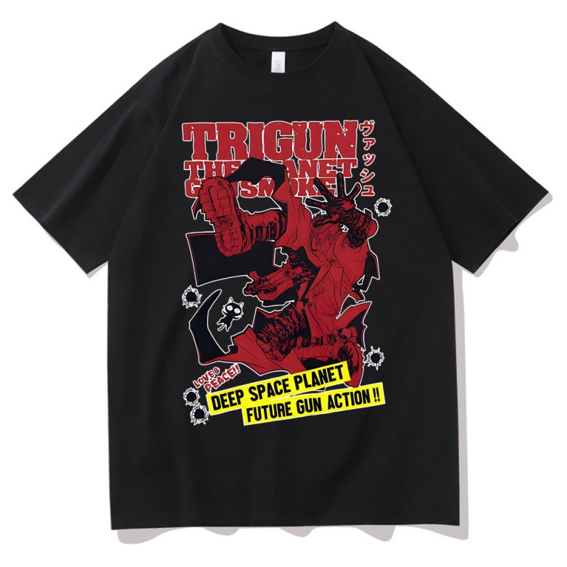 Camiseta Saint Wolfwood para hombre, ropa de calle