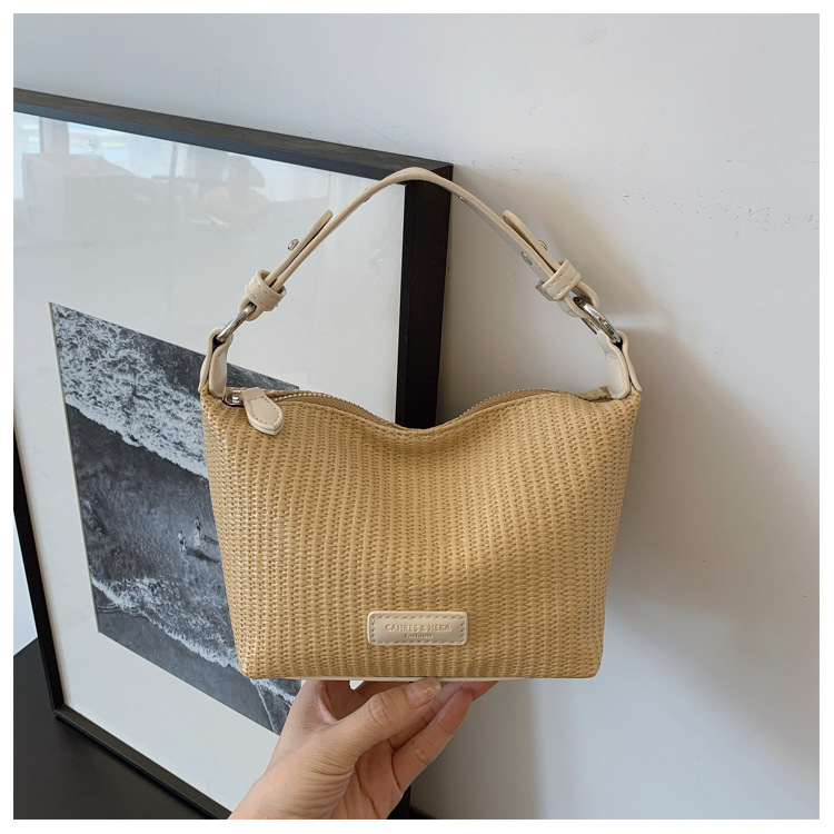 Summer niche underarm bag for women, 2025 new retro and fashionable handbag, versatile single-shoulder crossbody bucket bag undefined