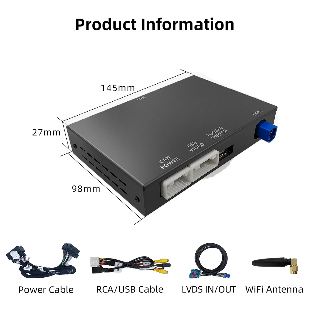 Suitable for Volkswagen Goif 7 Wireless Carplay Module Android Auto Mib System Decoder