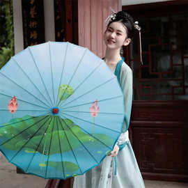 包邮舞蹈演出伞跳舞伞印花伞旗袍走秀伞拍照道具伞古典吊顶装饰伞