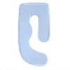 Cotton blue pillowcase