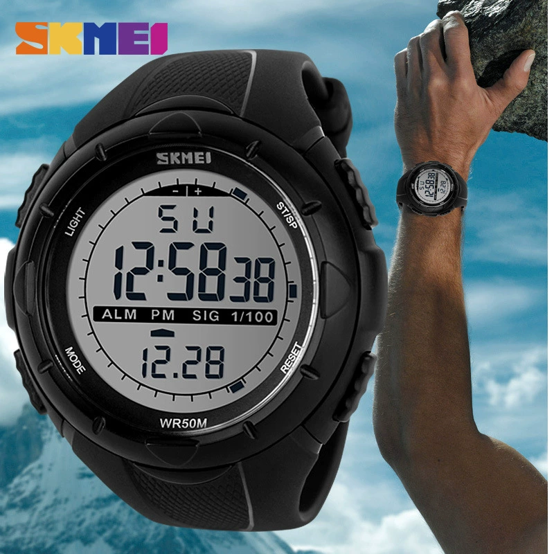 Спортивные модные водостойкие цифровые часы, Aliexpress, ebay, городской стиль