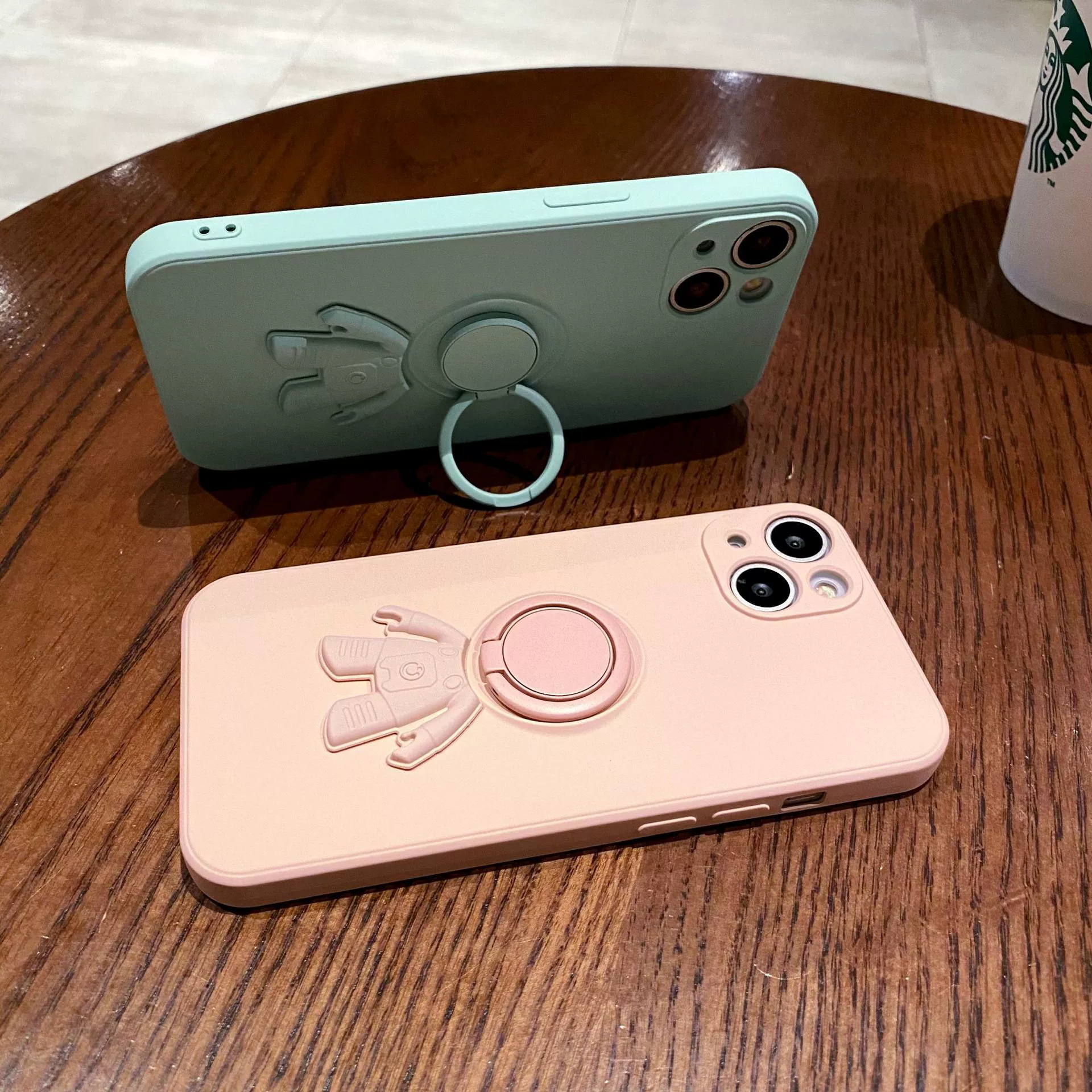 Совместимый iPhone 15 Apple, космическая трубка, чехол, силиконовый астронавт, защитный чехол, 15 Pro Max, iphone