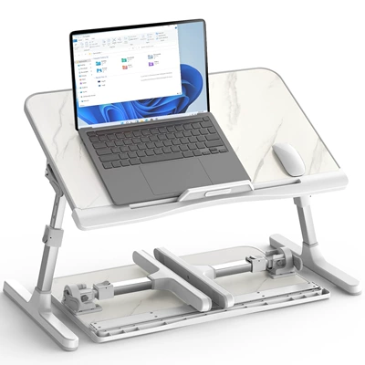 Back Seat, Small Table for the Rear — Car table board - upgraded-version-with-hand-guard-f7-marble-pattern-desktop-5533cm-slightly-imperfect-does-not-affect-use-no-returns-or-exchanges-original-price-105
