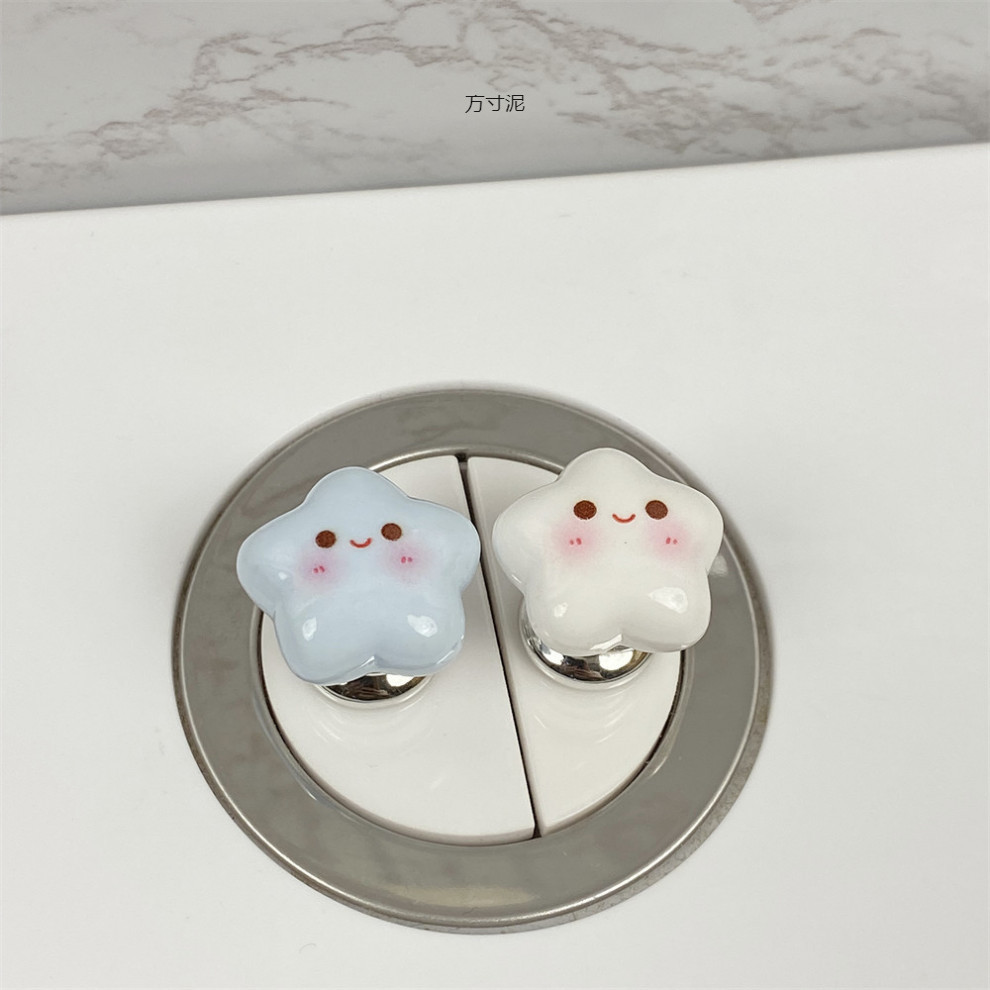 Bucket press, long nail button, special for nail art, universal bathroom flush switch auxiliary factory, cross-border wholesale Item Picture