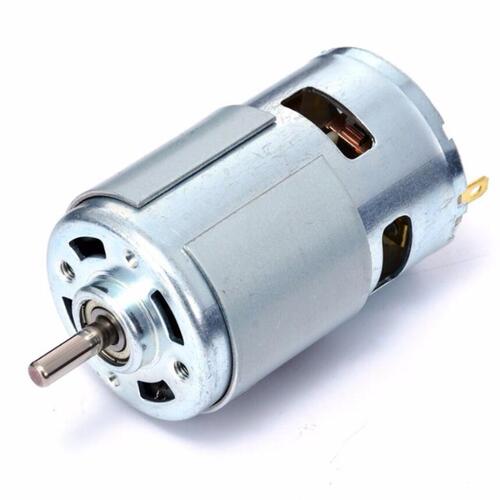 775 round shaft motor 12V 12000 RPM high-power high-speed motor ball bearing grinding drilling CNC generator