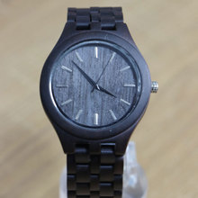 TJW-Z009木質手表男士商務歐美風石英手表腕表