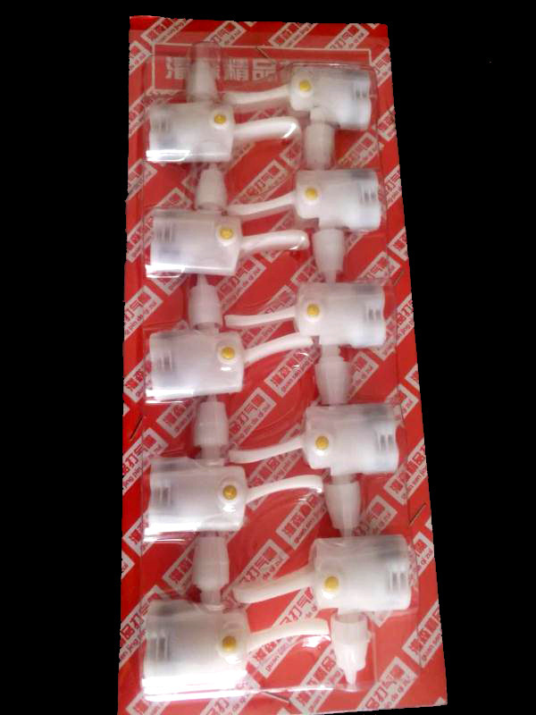 气筒转换头 英嘴美嘴转换嘴一体气嘴 自换嘴夹子气筒配件