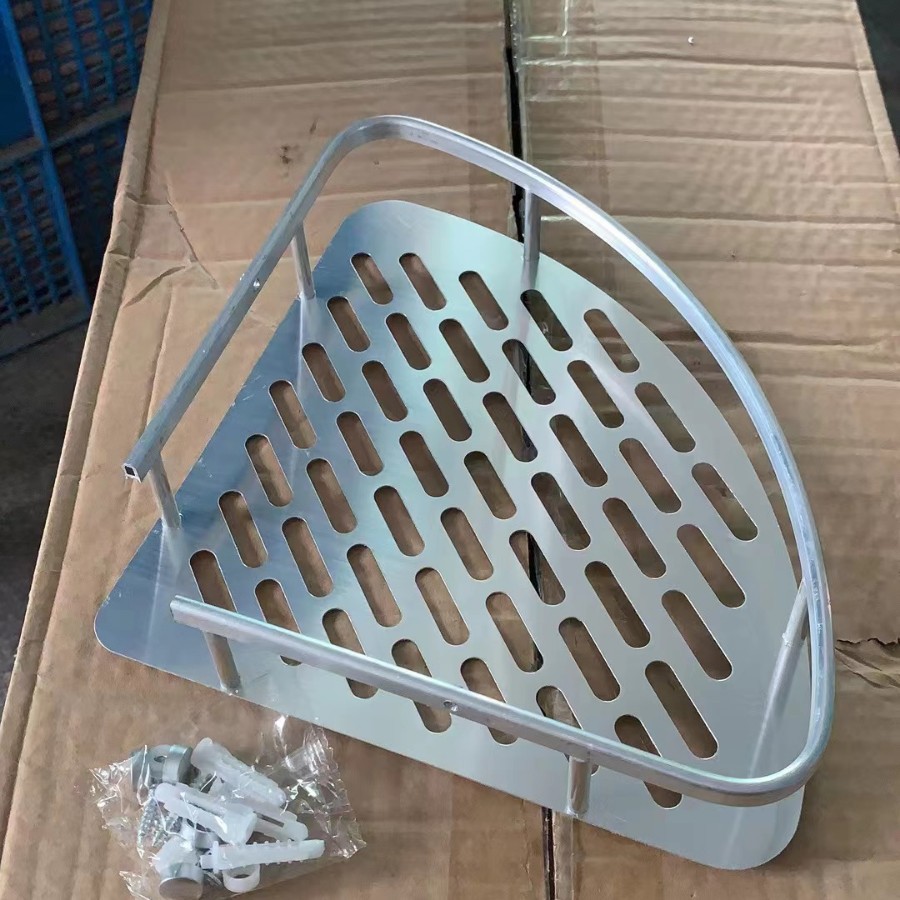 Baño Almacenamiento Rack ventosa inodoro lavabo montado en la pared cocina baño almacenamiento trípode Punch-libre