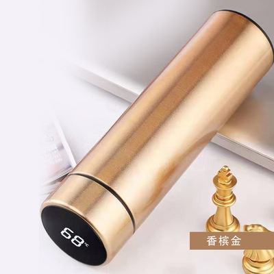 Taza de vacío inteligente de acero inoxidable 304 para té, hombres y mujeres, taza térmica con separación de infusor y logo personalizado