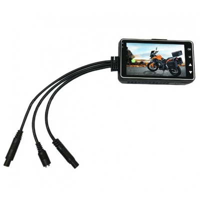 Motorcycle Dashcam, Dual-Lens, Driving recorder