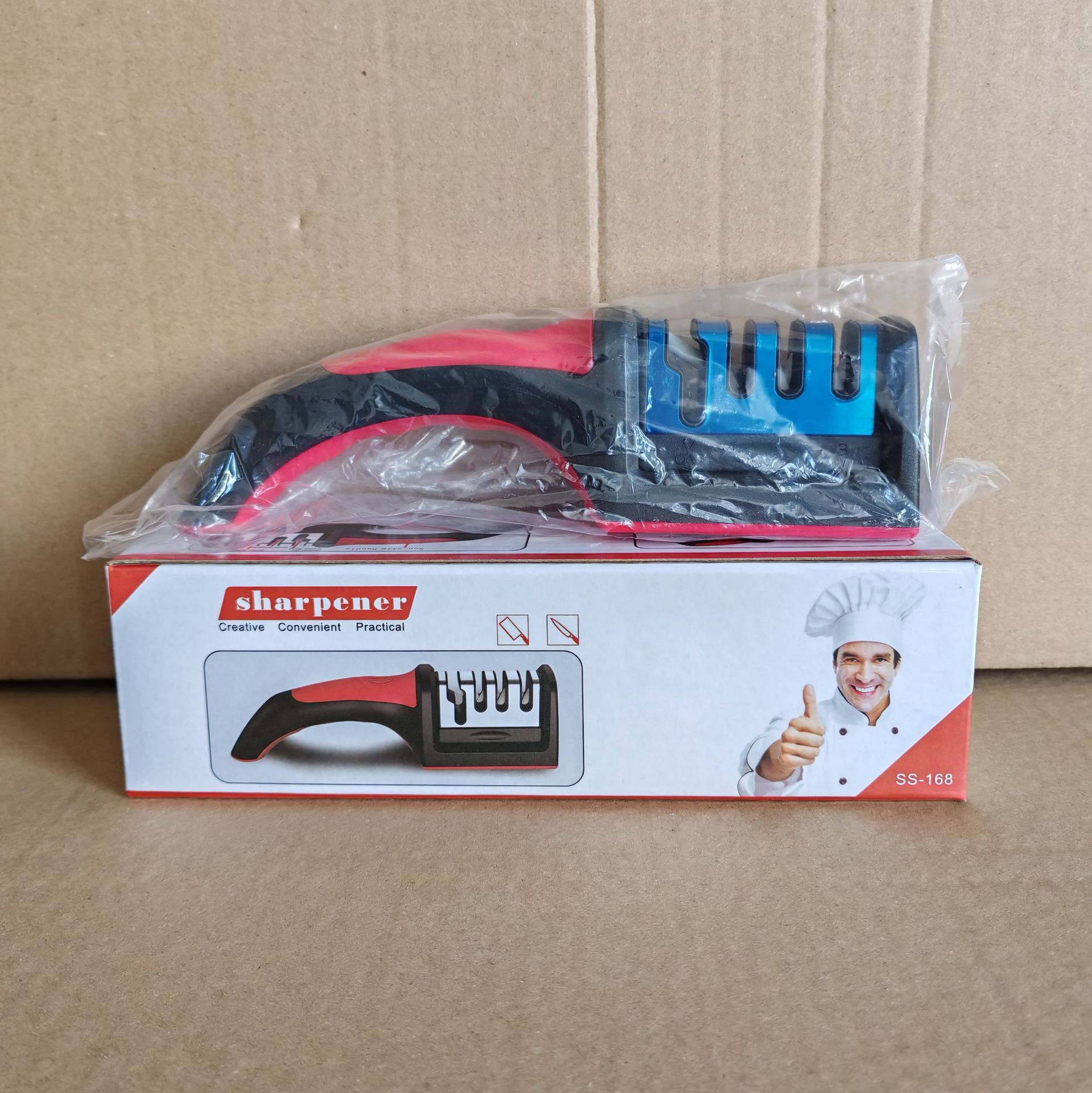 Cuatro en uno afilador de cuchillo rápido de diamante artefacto cuchillo blunt destructor afilador fino piedra afilador de cuchillo no automático para el hogar