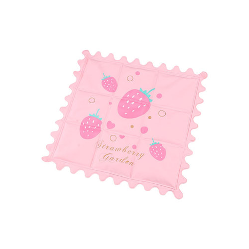 New summer cartoon cute ice pad student cooling ice crystal cooling pad car cooling pet dog gel seat cushion