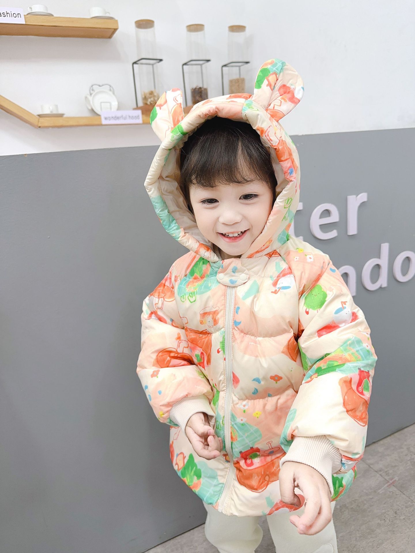 Cute Animal Cartoon Polyester Boys Outerwear display picture 3