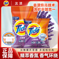 タイド2 in 1ラベンダー洗剤清潔除菌保護色の香りが長くてお得な包装家庭服