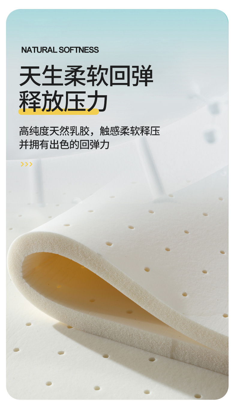 慕棉眠 乳胶床垫榻榻米垫子加厚家用记忆棉软床垫