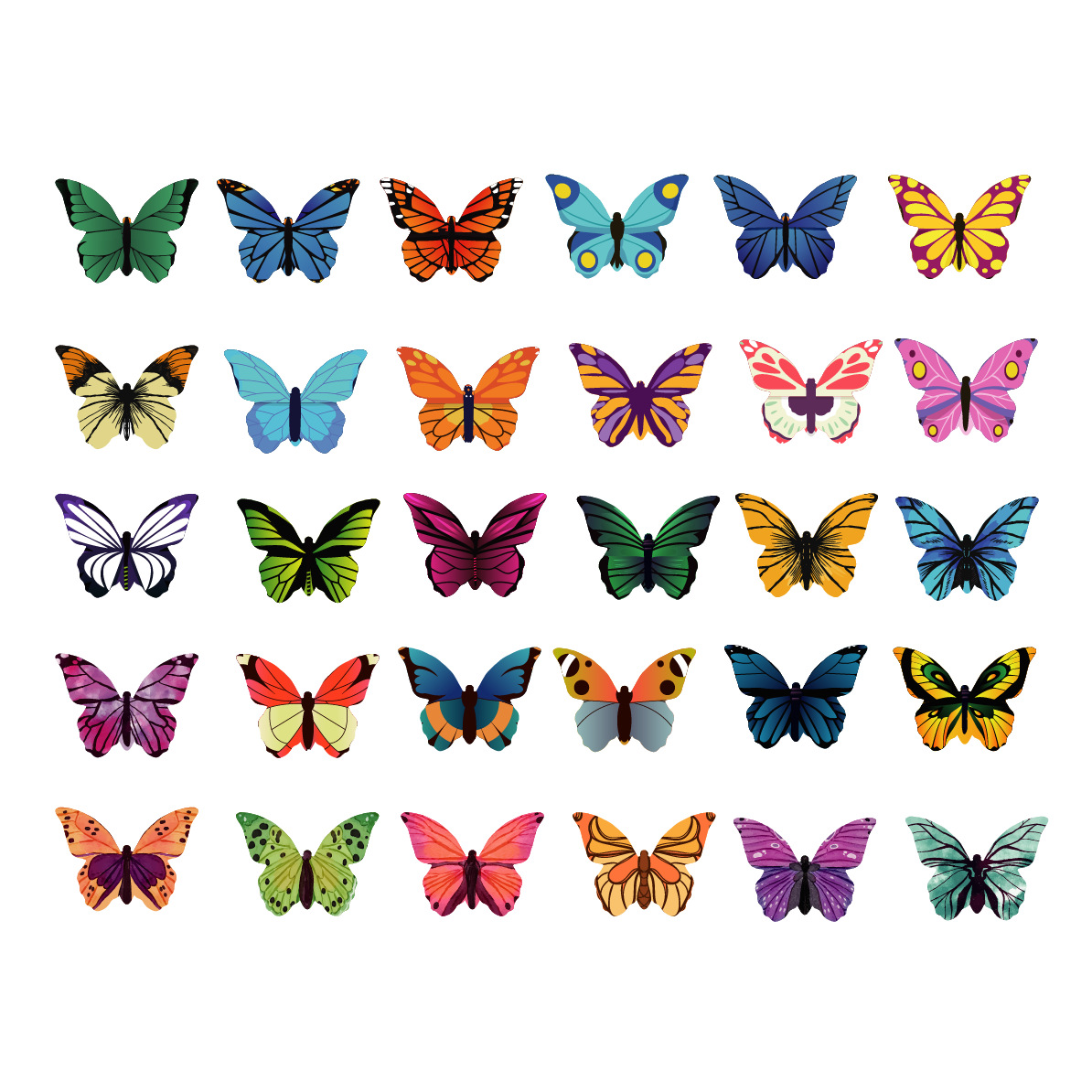 蝴蝶书签--新款 55x40mm异型-2021-11-23-