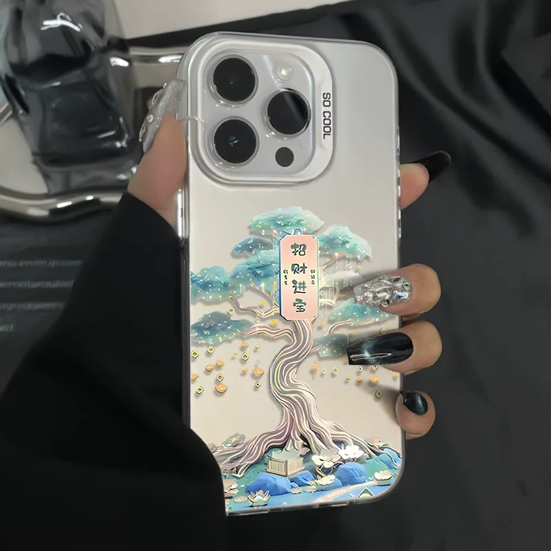Apple, совместимый чехол для телефона, iPhone15, защитный чехол, на удачу, 16promax, 13 штук