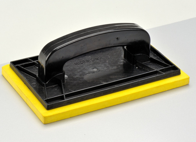 厂家供应塑料抹泥板黄色EVA底板尺寸215*135mm