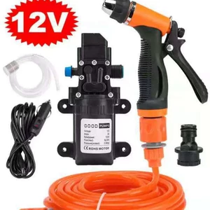 12V Yüksək Təzyiqli Avtomobil Yuma Su Tapançası, Elektrikli Portativ Nasos