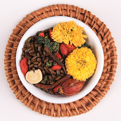 Bulk manufacturer wholesale mixed flower tea, ginseng and goji berry tea, brown sugar ginger tea, hibiscus and cassia seed health tea