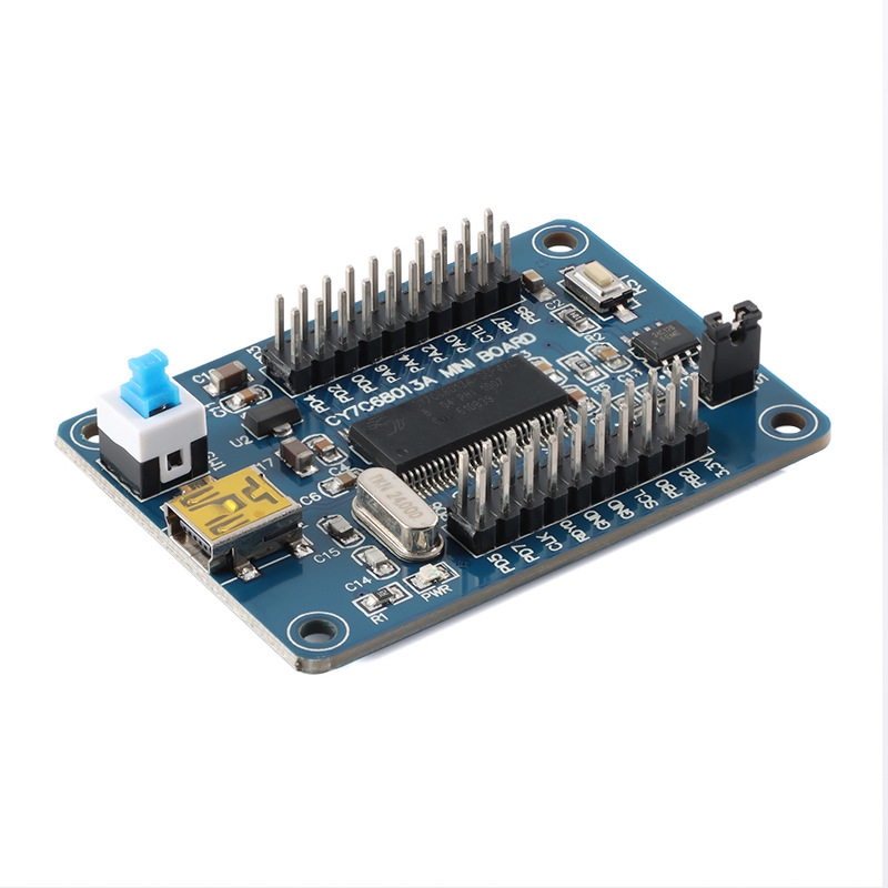 【逸科电子】EZ-USB FX2LP CY7C68013A USB  开发板 逻辑分析仪