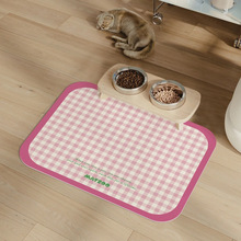 宠物用餐垫吸水防污宠物地垫猫砂垫子耐脏防滑易打理餐垫可代发