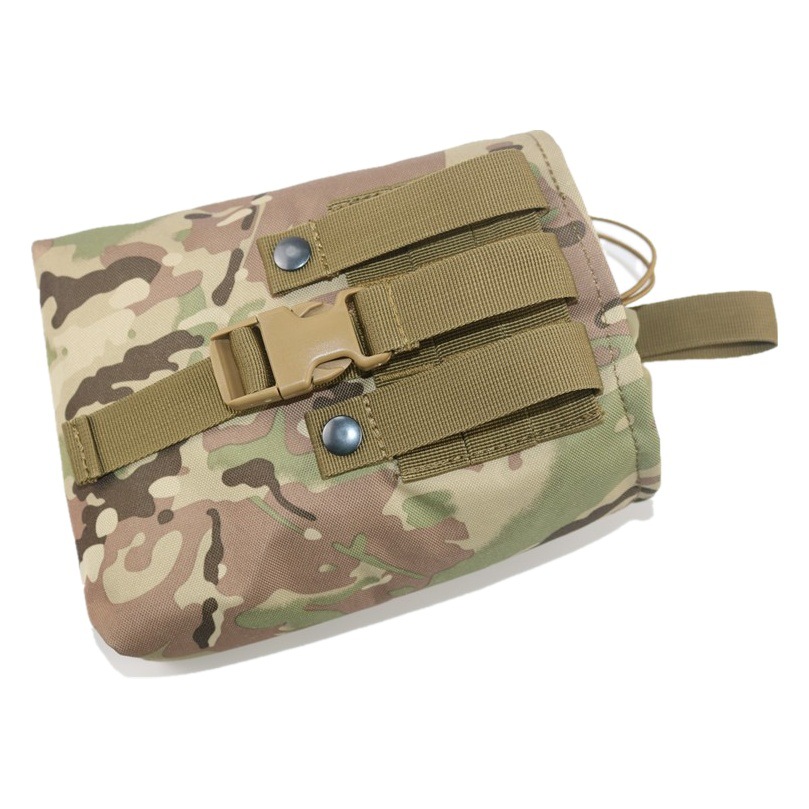 Los fabricantes suministran accesorios tácticos plegables bolsa de reciclaje bolsa colgante deportes al aire libre multifuncional bolsa de cintura pequeña bolsa de almacenamiento de artículos diversos