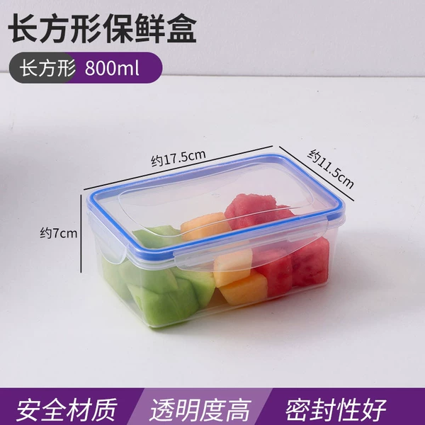Rectangular, cooled, 800 ml