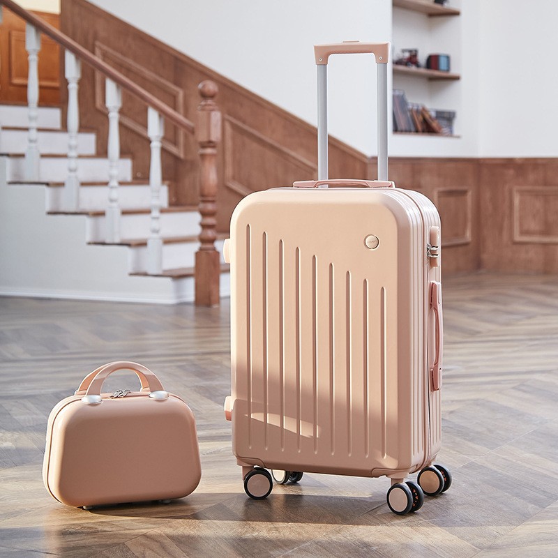 Equipaje 20-inch trolley case hembra estilo coreano equipaje pequeño embarque fresco caja de equipaje multifuncional contraseña caso masculino