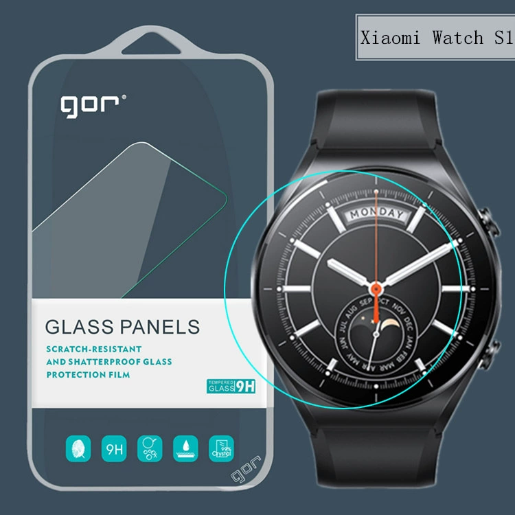 Защитное стекло для экрана часов Xiaomi Watch S1, совместимо с xiaomiwatch S1, пленка защитного стекла экрана