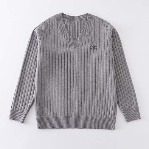 Original [Moonlight] Embroidered JK Uniform Hooded Sweater Core Yarn Knitted Top Loose College Style Outerwear Autumn/Winter