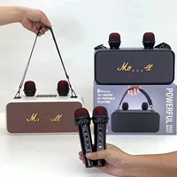 Новый 186pro Bluetooth беспроводной двойной микрофон динамик портативный открытый аудио сабвуфер