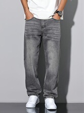 Z 35211 Straight Leg Denim Pants Men Casual Comfort ֱͲţ