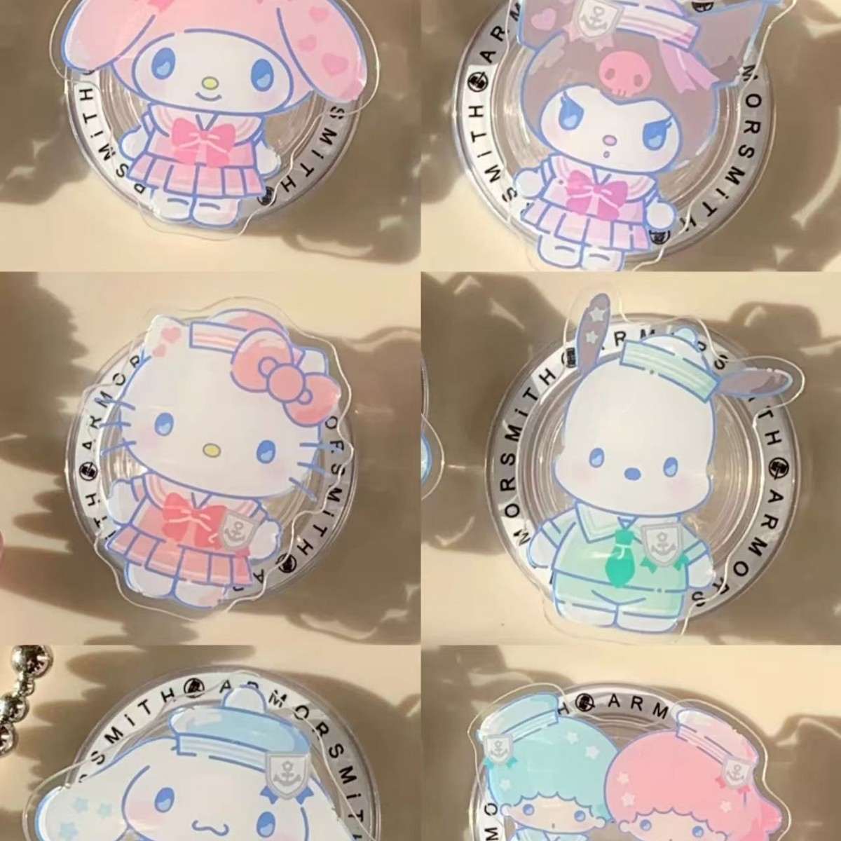 Sanrio Sailor Suit Suitable for Magsafe Magnetic Holder with Strong Adsorption Force and Retractable Desktop Airbag for Lazy People