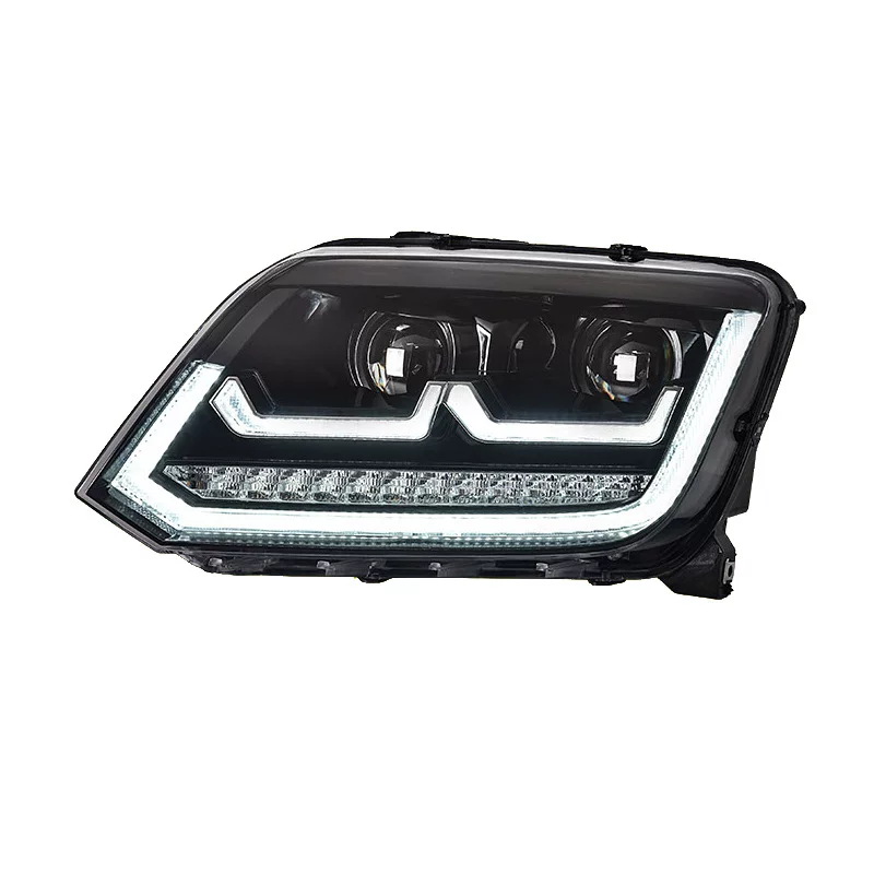 Подходит для 08-20 Volkswagen AMAROK Amoke Pigrarous Modification LED Daily Light Power