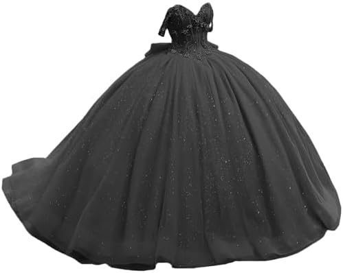 Vestido de noche de cola, top de tubo de un solo hombro, vestido de fiesta para adultos, vestido de princesa de hilo esponjoso, vestido de aplicación tridimensional