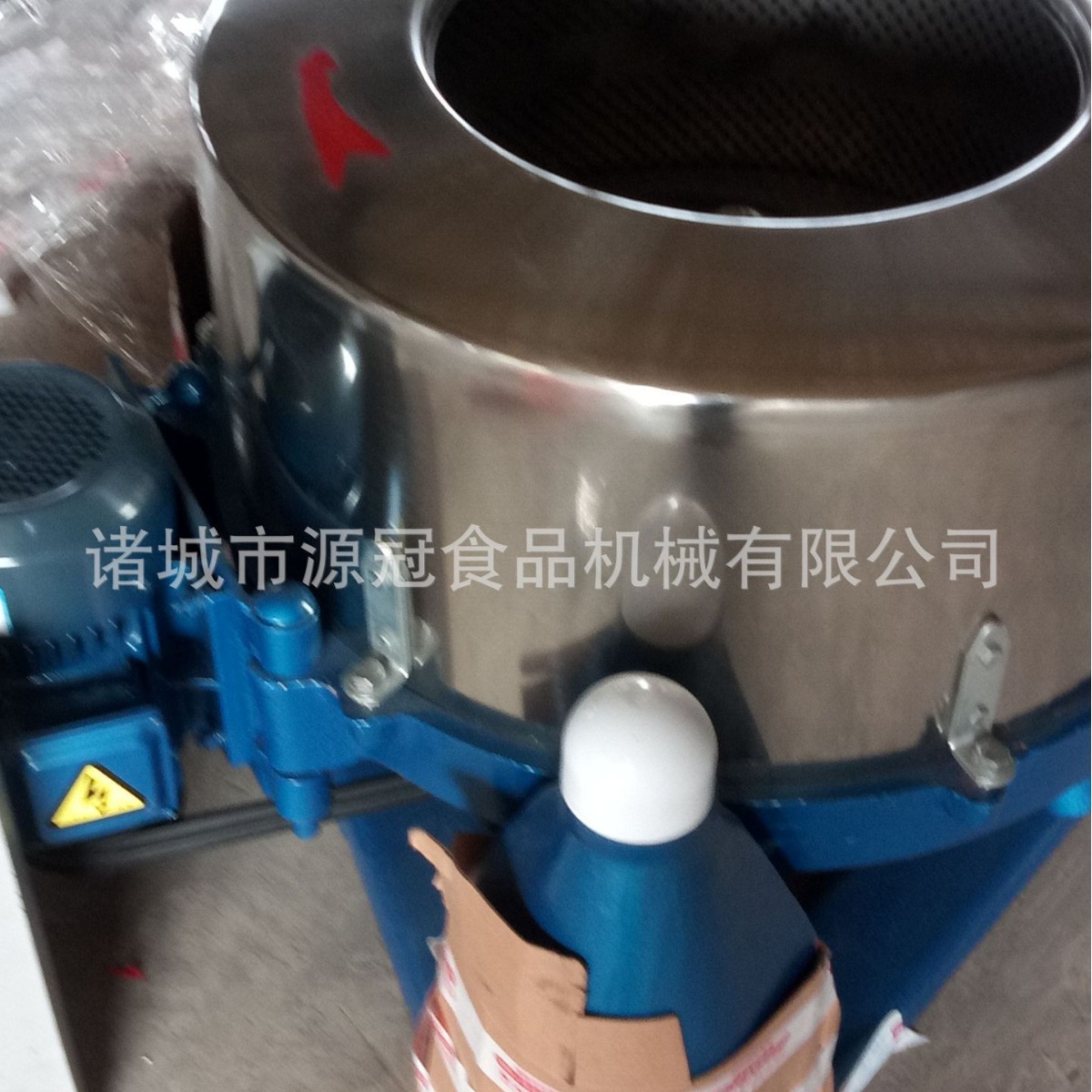 供应食品蔬菜离心脱水机 不锈钢半自动甩干机厂家 源冠机械