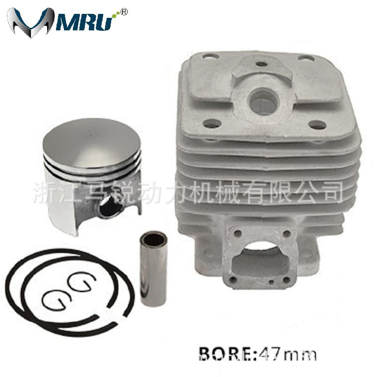 切割锯配件汽缸/气缸  350 47MM  陶瓷 建筑机械配件