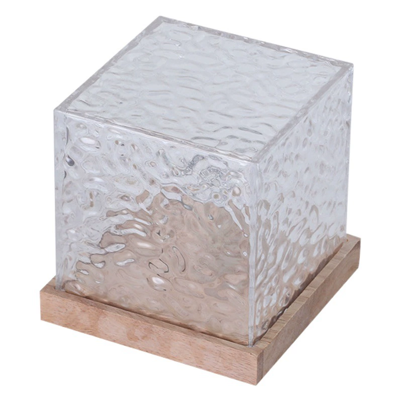 Маленькая красная книга вращающаяся волнистая лампа с водяными лампами