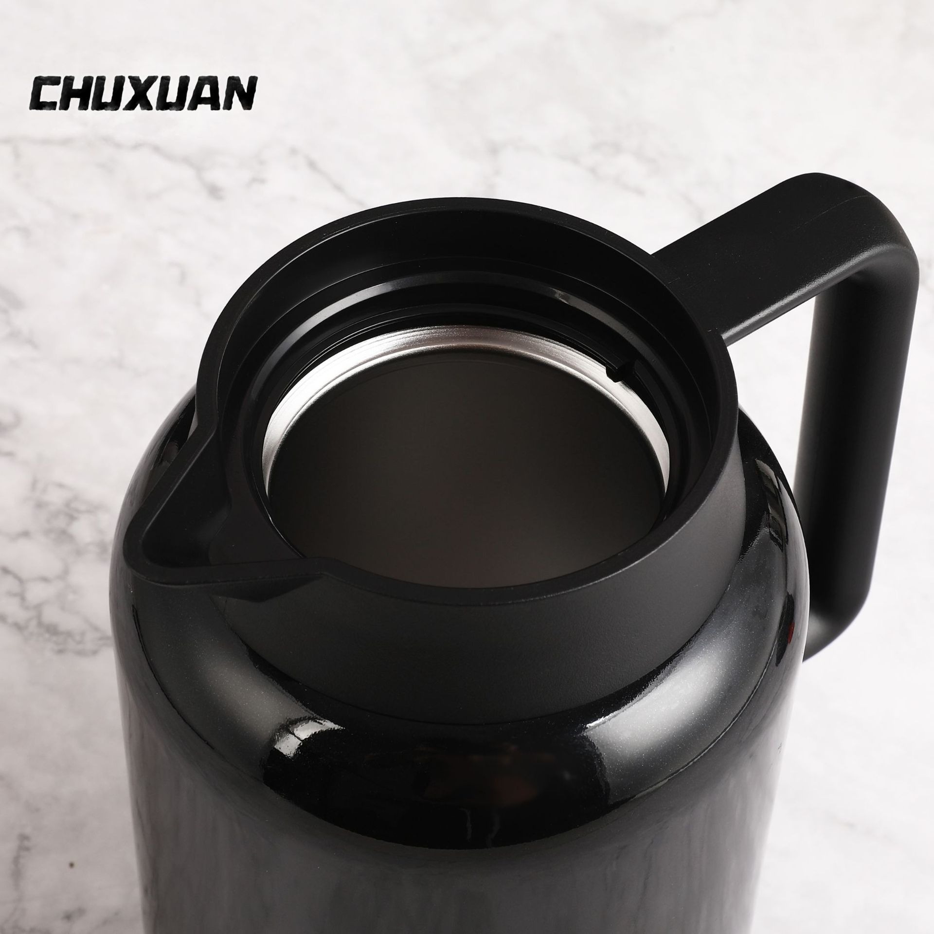 Chuxuan's New 304 Stainless Steel Tea Brewing Pot, Large Capacity Vacuum Insulation Pot, Simple Thermal Water Kettle, Wholesale Gift
