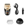 KEMEI/Komei shaver KM-3209 double-layer to duplex bald artifact LCD LCD number shows USB electric