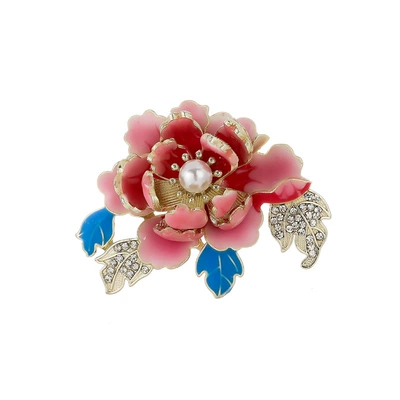 Women, High-End Pearl Flower Corsage, Yaxa sancaqları
