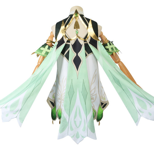 New GenshinConcertCosplayNahidaCosplayGameAnimeCosplayCostumeFemaleCosplayFullSetWig