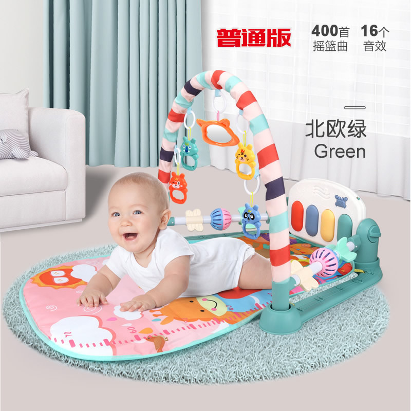 Sudeste asiático bebé juguete pedal piano fitness rack manta dispositivo inteligencia bebé recién nacido tres meses bebé pedal piano