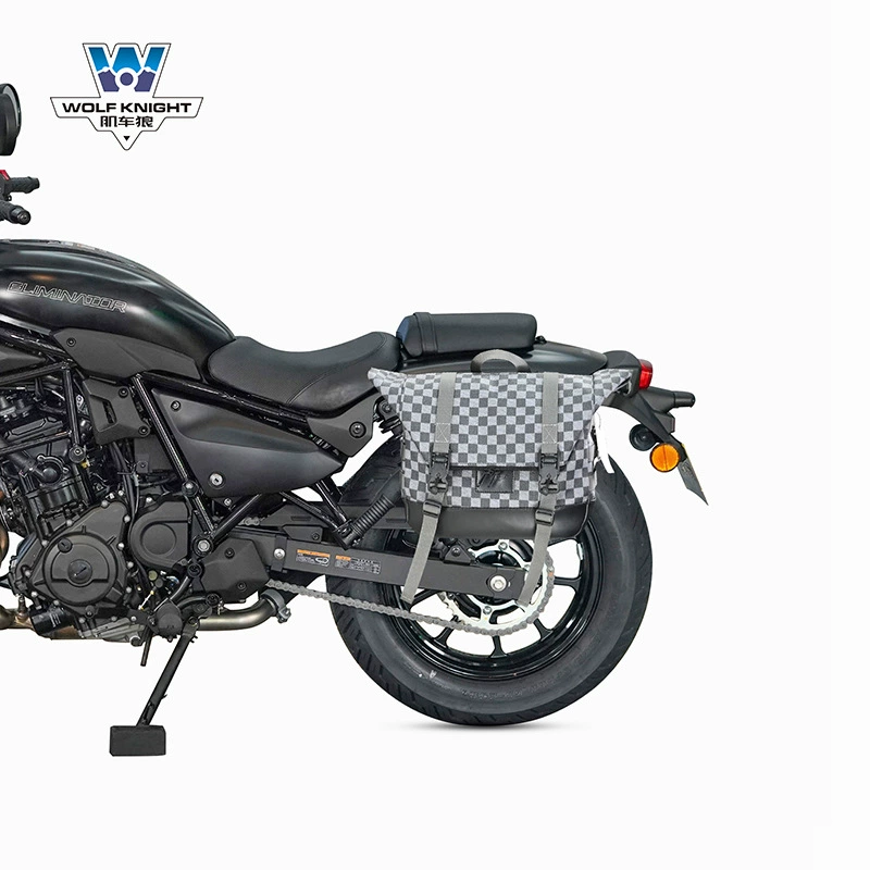 Подходит для бокового багажника Kawasaki Eliminator 500, ретро-боковой багажник, модифицированный чехол для шлема, быстросъёмный багажник со щелчком, замок, особый