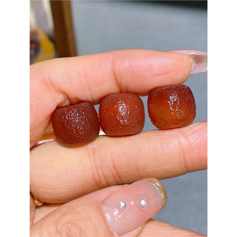 New old agate barrel beads accessories handmade diy Wenwan fashion accessories Buddha beads bracelet C350